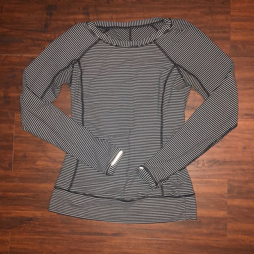 Lululemon striped long sleeve